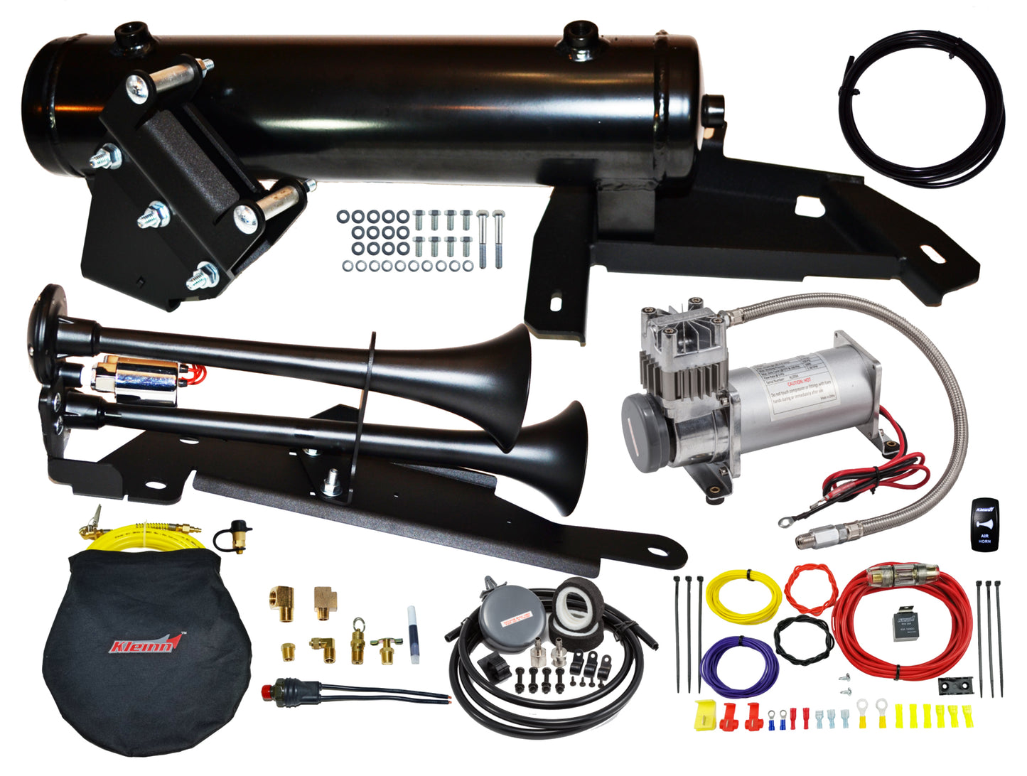 Kleinn Air Horns - CANX3-KIT - CAN-AM X3 OBA AND AIR HORN