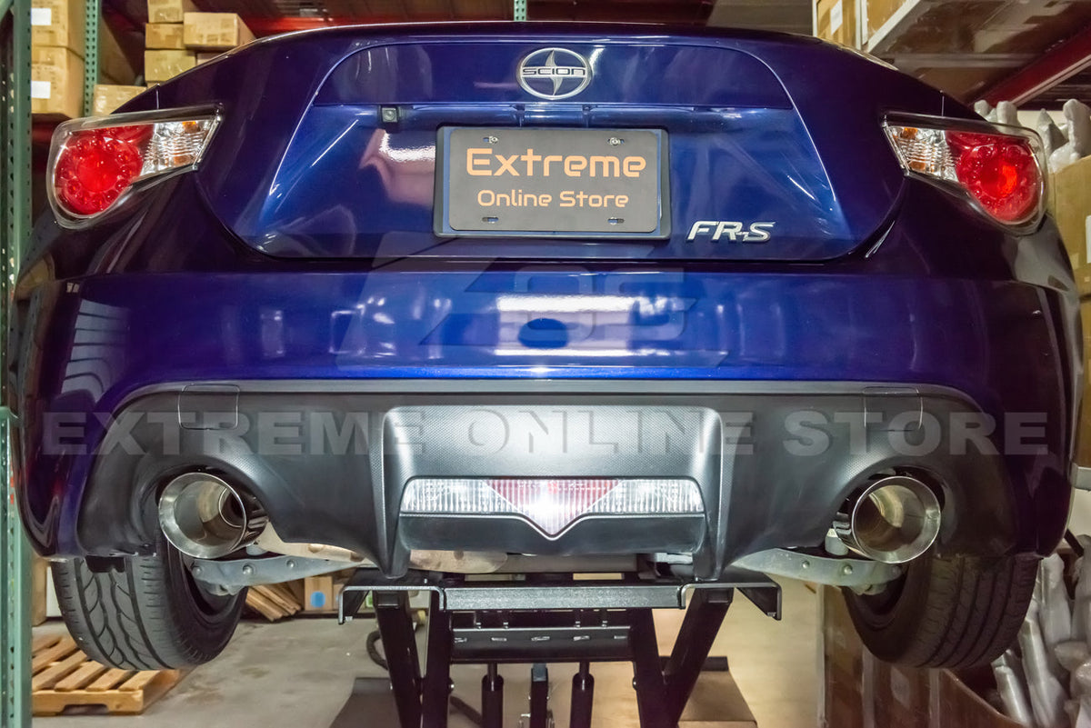 2013-2021 Scion FRS | Subaru BRZ | Toyota 86 Muffler Delete Burnt Tips Axle Back Exhaust