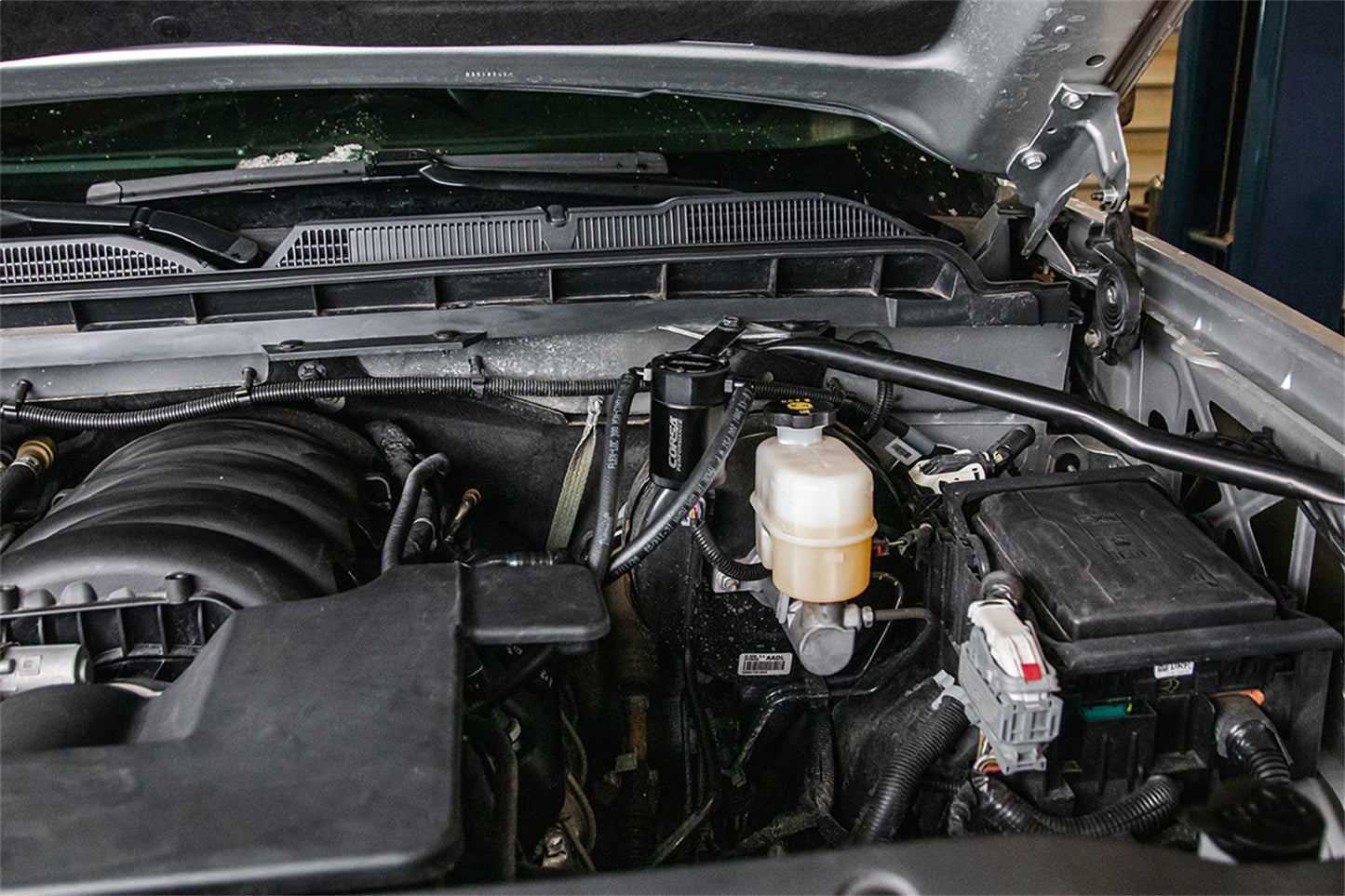 CORSA Performance 3 Oz. Aluminum Oil Catch Can With Mounting Bracket