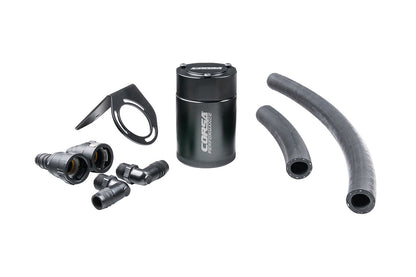 CORSA Performance 3 Oz. Aluminum Oil Catch Can With Mounting Bracket