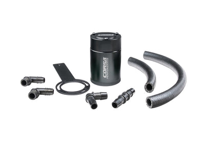 CORSA Performance 3 Oz. Aluminum Oil Catch Can With Mounting Bracket