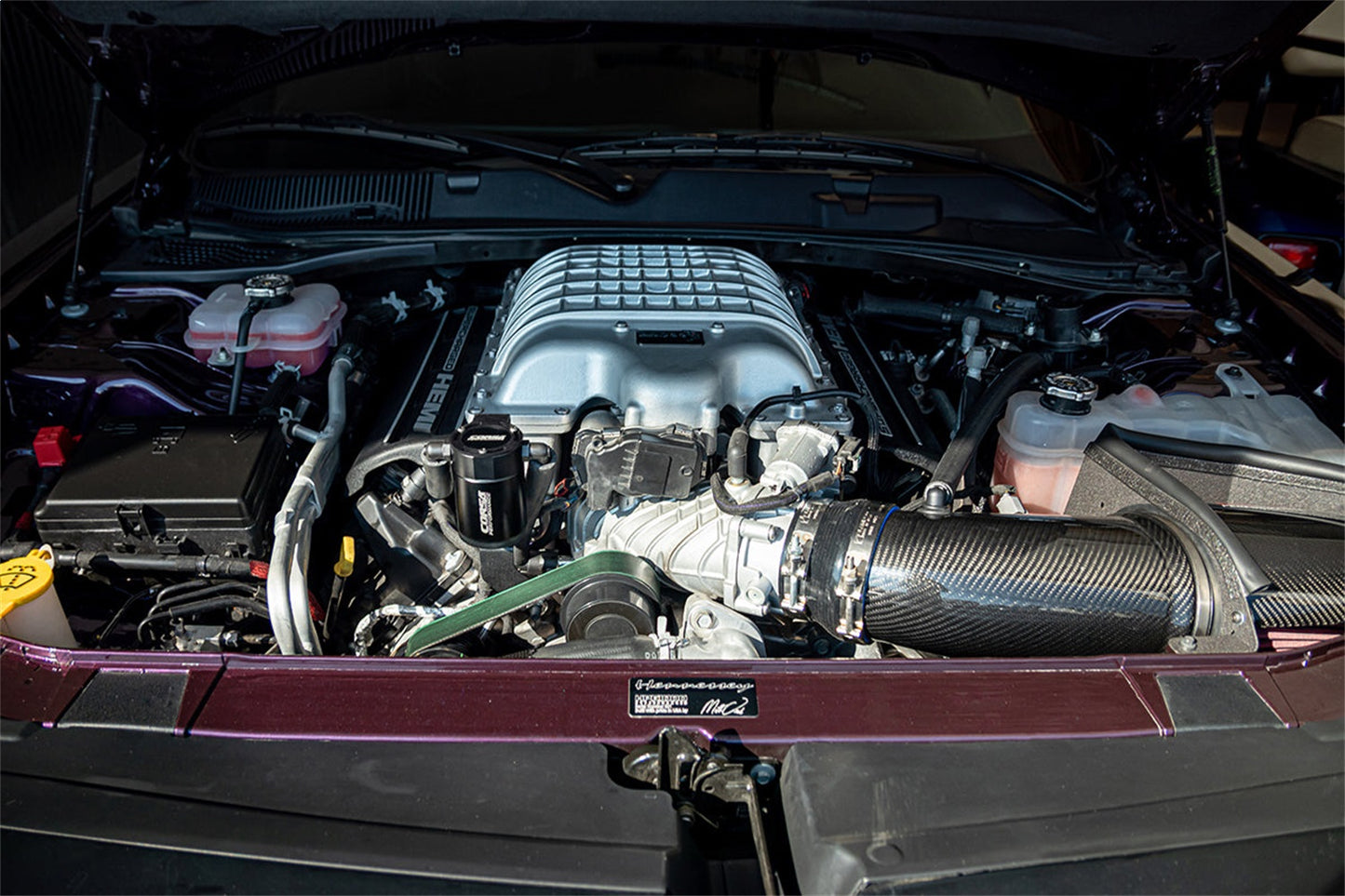 CORSA Performance 3 Oz. Aluminum Oil Catch Can With Mounting Bracket