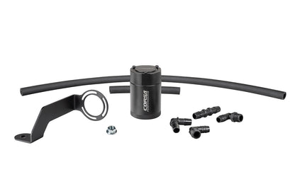 CORSA Performance 3 Oz. Aluminum Oil Catch Can With Mounting Bracket