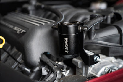 CORSA Performance 3 Oz. Aluminum Oil Catch Can With Mounting Bracket