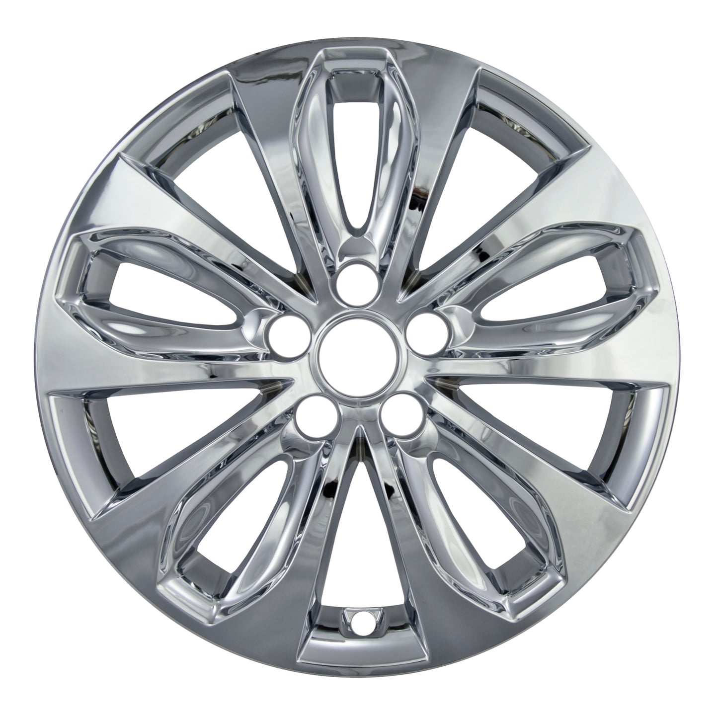 Coast To Coast Wheel Cover 18 Inch 5 Double Spoke Chrome Set Of 4