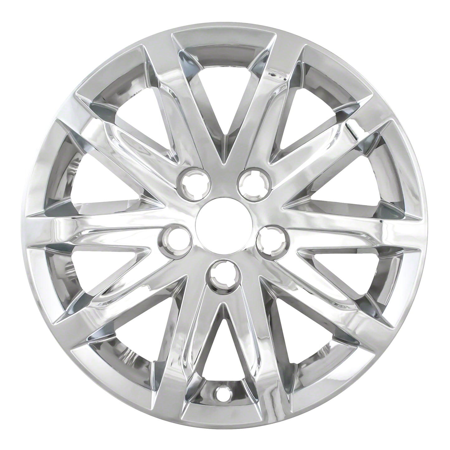 Coast To Coast Wheel Cover 17 Inch 10 Spoke Chrome Set Of 4
