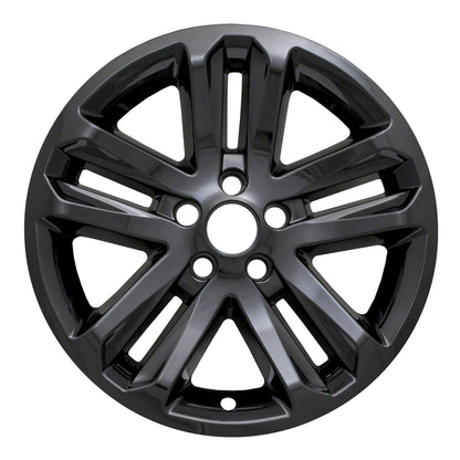 Coast To Coast Wheel Cover 18 Inch 5 Spoke Gloss Black Set Of 4