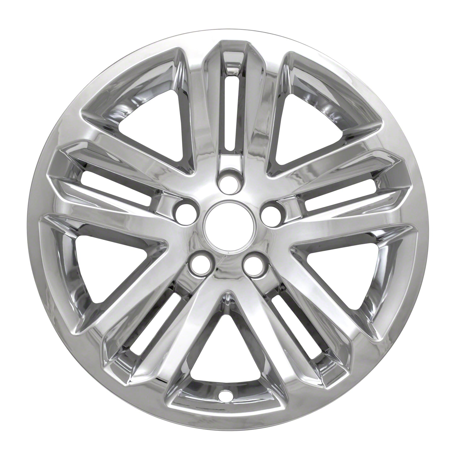 Coast To Coast Wheel Cover 18 Inch 5 Split Spoke Chrome Set Of 4