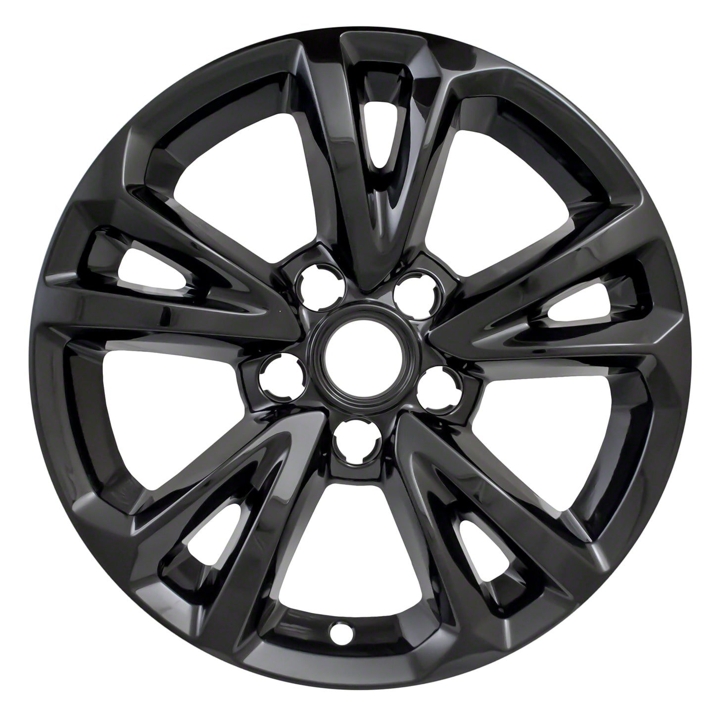 Coast To Coast Wheel Cover 17 Inch 5 V Spoke Black Set Of 4
