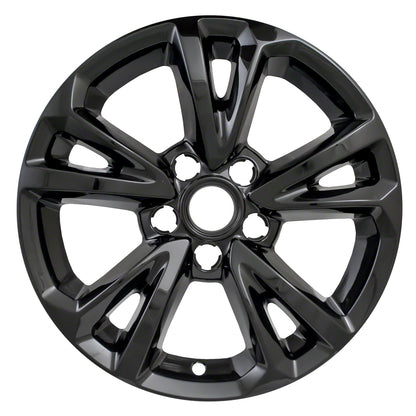 Coast To Coast Wheel Cover 17 Inch 5 V Spoke Black Set Of 4