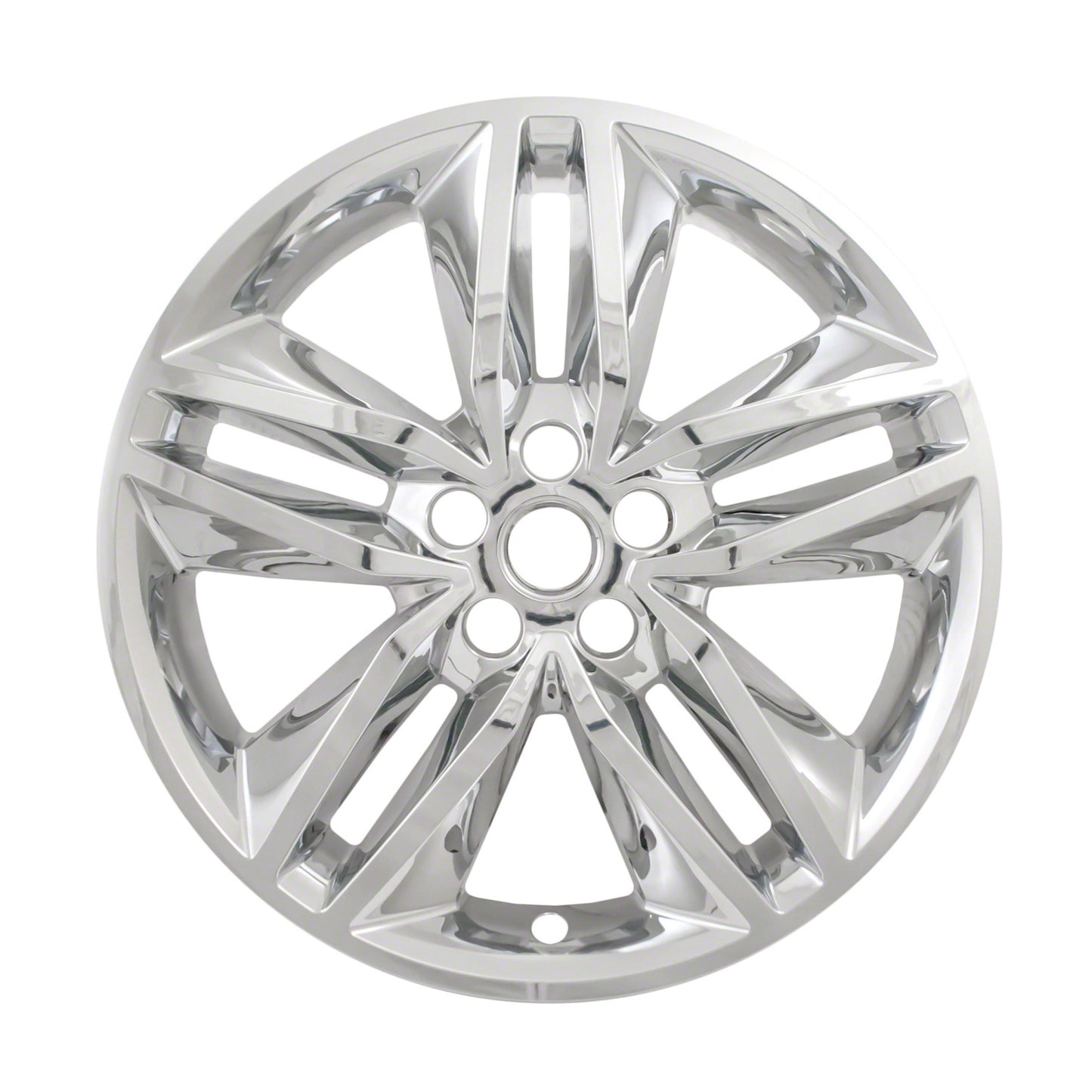 Coast To Coast Wheel Cover 18 Inch 5 Double Spoke Chrome Set Of 4
