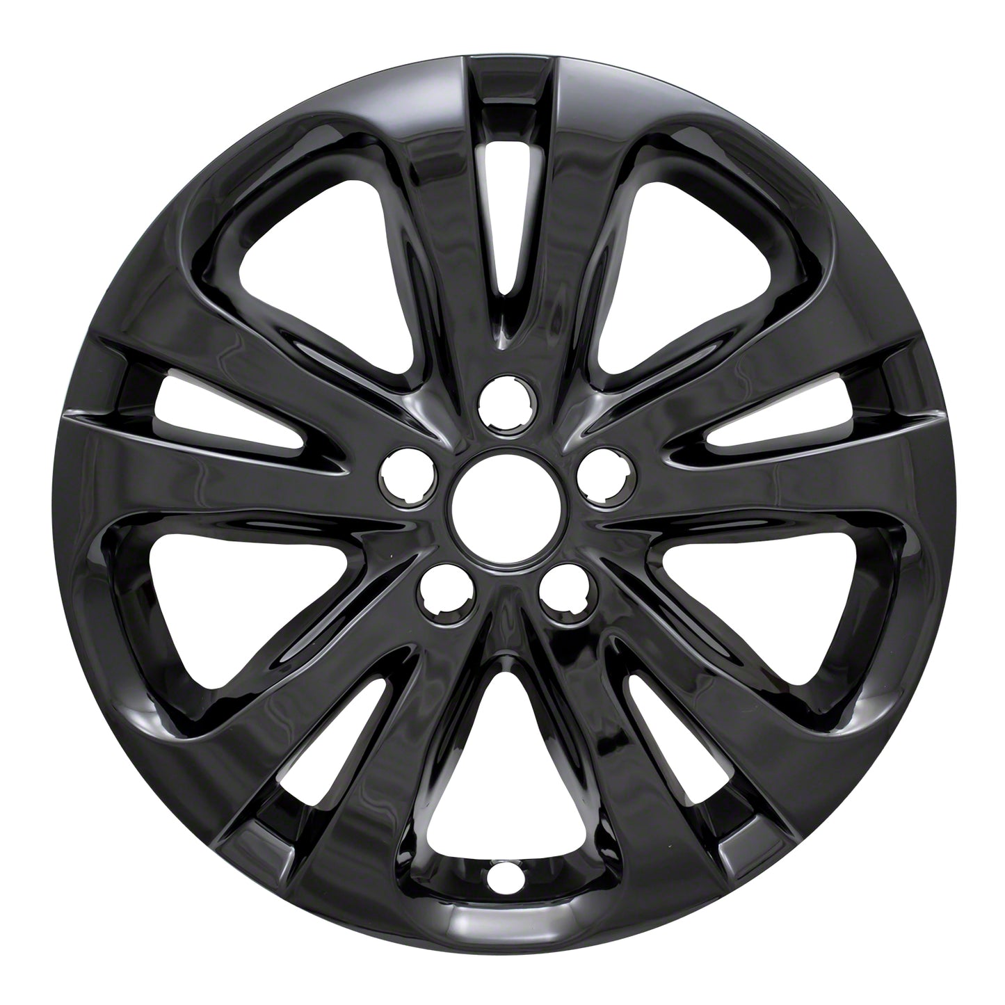 Coast To Coast Wheel Cover 17 Inch 10 Spoke Gloss Black Set Of 4