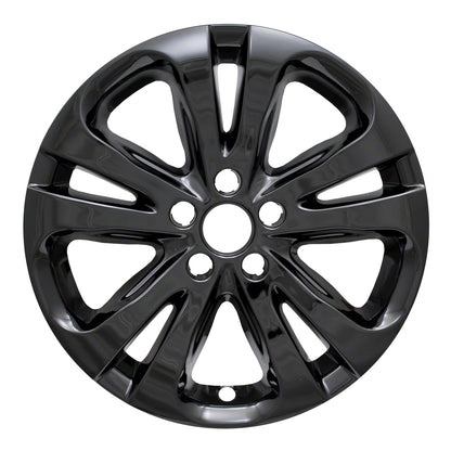 Coast To Coast Wheel Cover 17 Inch 10 Spoke Gloss Black Set Of 4