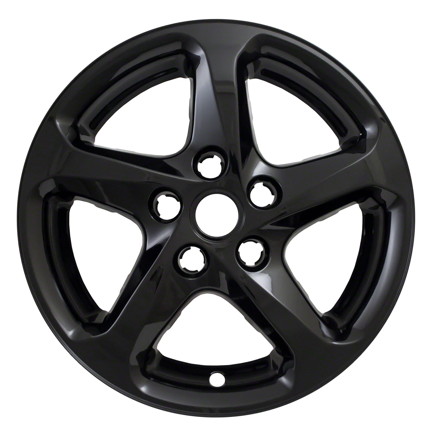 Coast To Coast Wheel Cover 16 Inch 5 Spoke Gloss Black Set Of 4