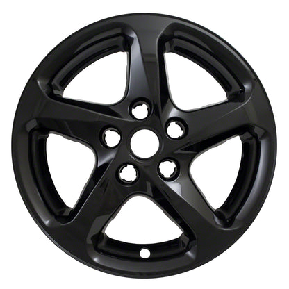 Coast To Coast Wheel Cover 16 Inch 5 Spoke Gloss Black Set Of 4