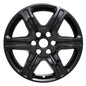 Coast To Coast Wheel Cover 17 Inch 6 Spoke Gloss Black Set Of 4
