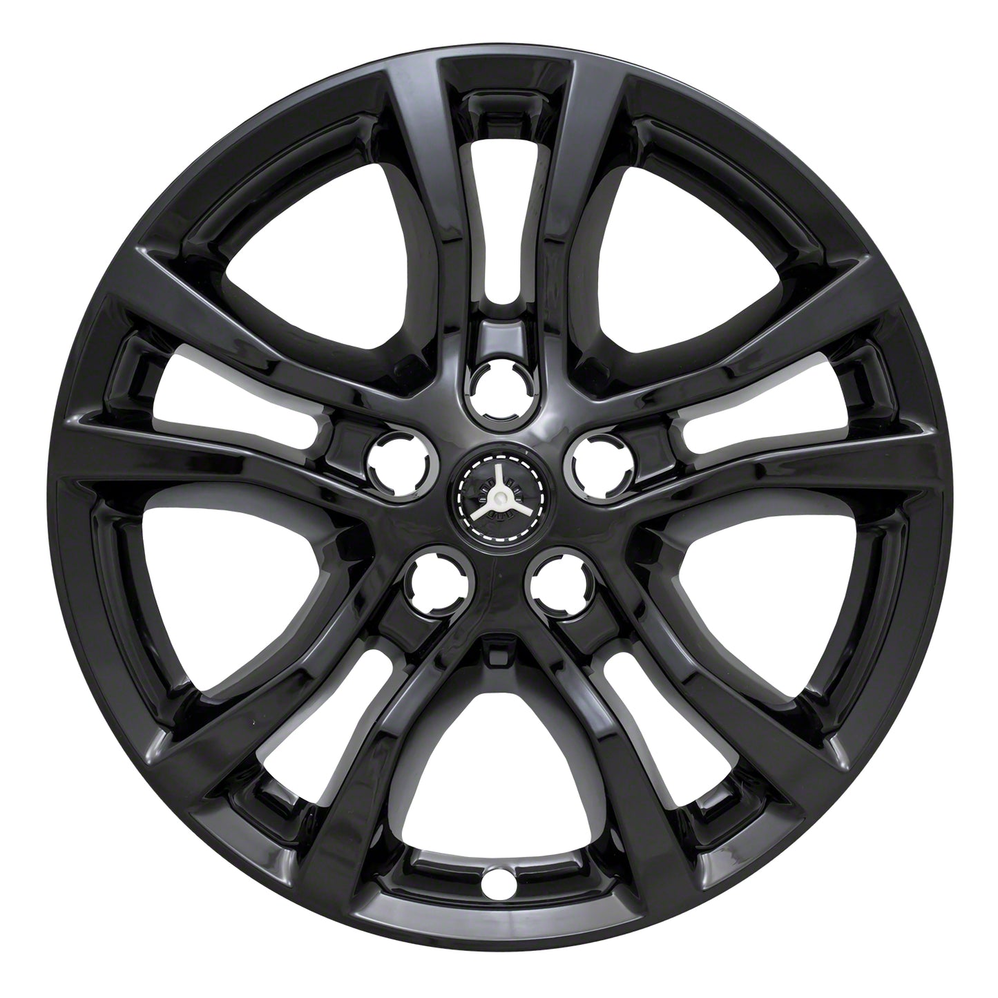 Coast To Coast Wheel Cover 18 Inch 10 Spoke Gloss Black Set Of 4