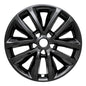Coast To Coast Wheel Cover 17 Inch 10 Spoke Gloss Black Set Of 4
