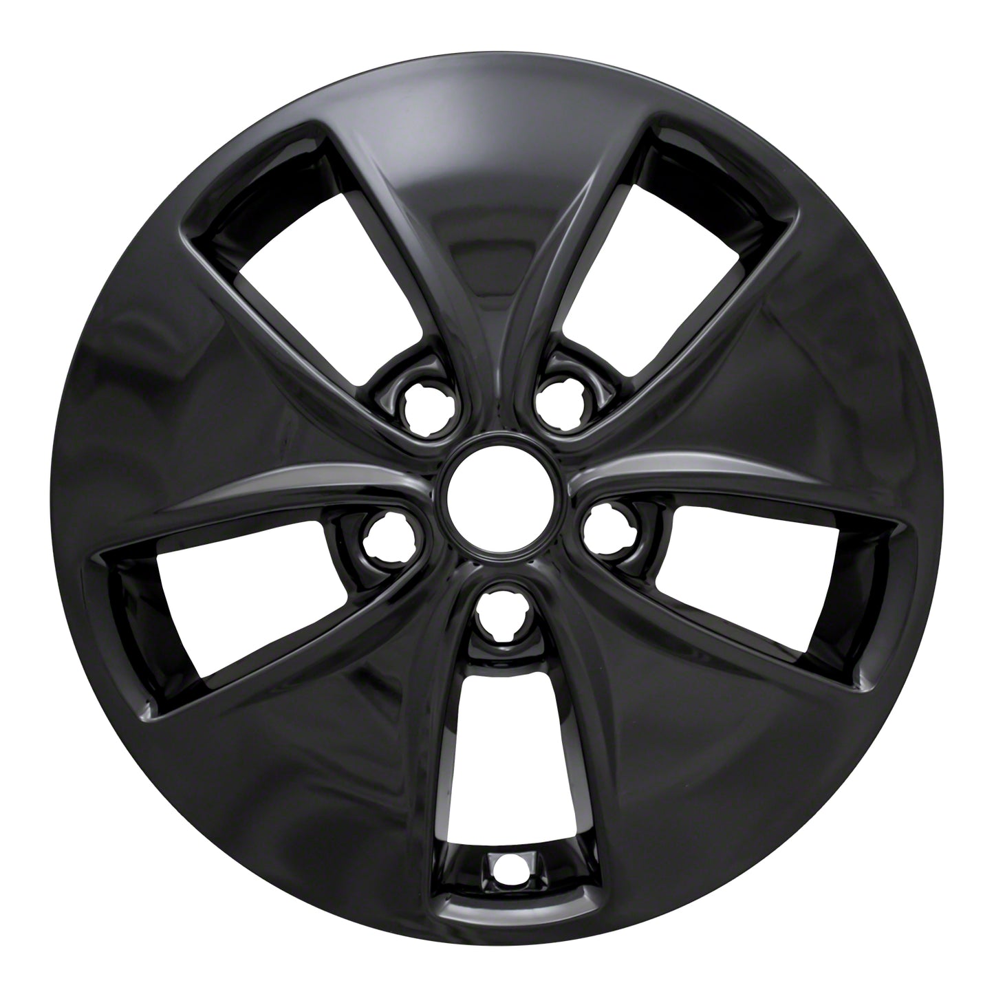 Coast To Coast Wheel Cover 16 Inch 5 Spoke Gloss Black Set Of 4