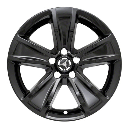 Coast To Coast Wheel Cover 18 Inch 5 Spoke Gloss Black Set Of 4