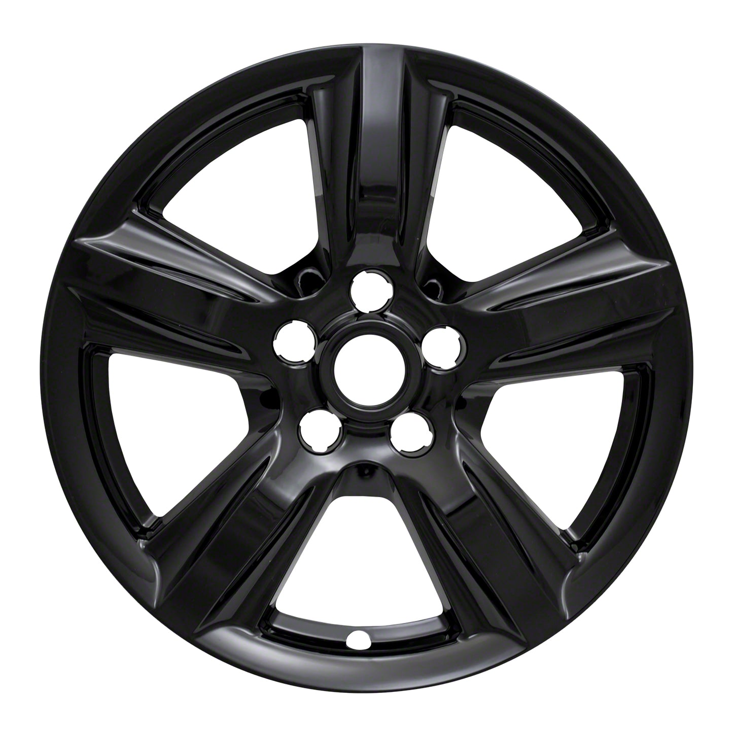 Coast To Coast Wheel Cover 17 Inch 5 Spoke Gloss Black Set Of 4