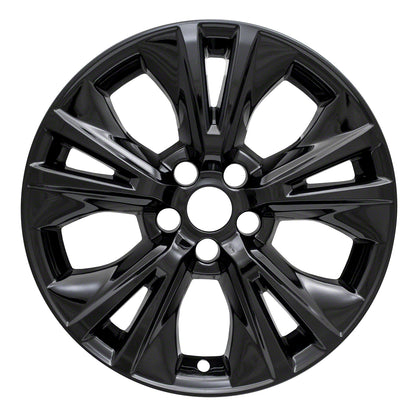 Coast To Coast Wheel Cover 18 Inch 5 V-Spoke Gloss Black Set Of 4