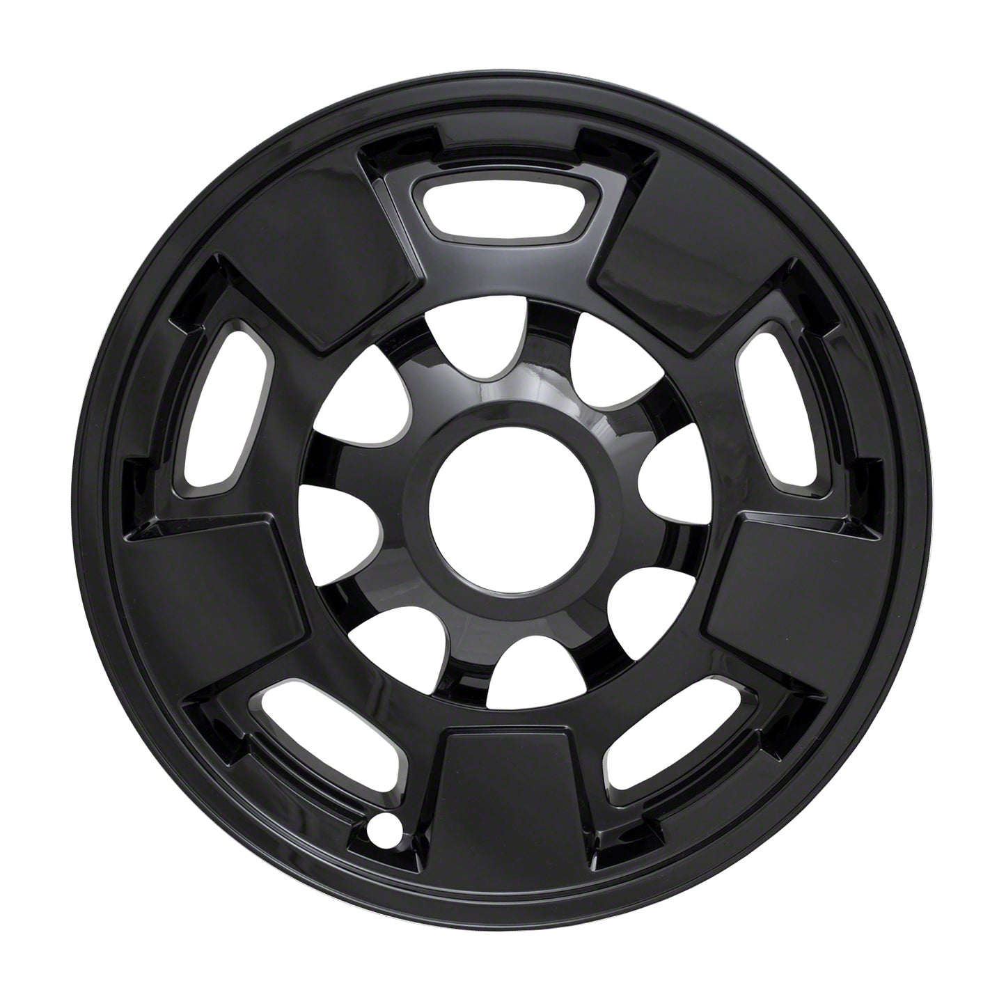 Coast To Coast Wheel Cover 17 Inch 5 Spoke Gloss Black Set Of 4