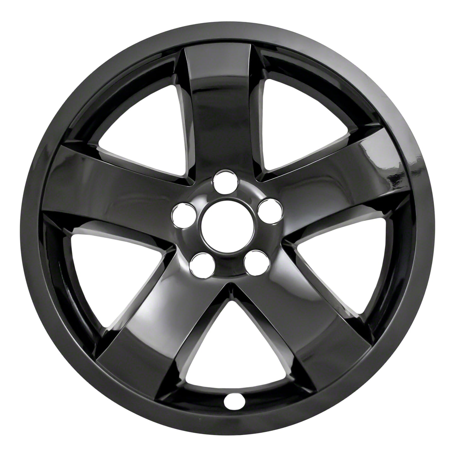 Coast To Coast Wheel Cover 18 Inch 5 Spoke Gloss Black Set Of 4