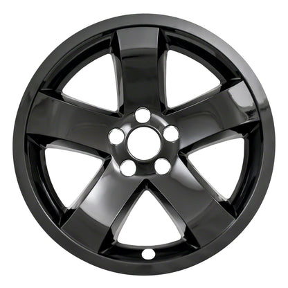 Coast To Coast Wheel Cover 18 Inch 5 Spoke Gloss Black Set Of 4