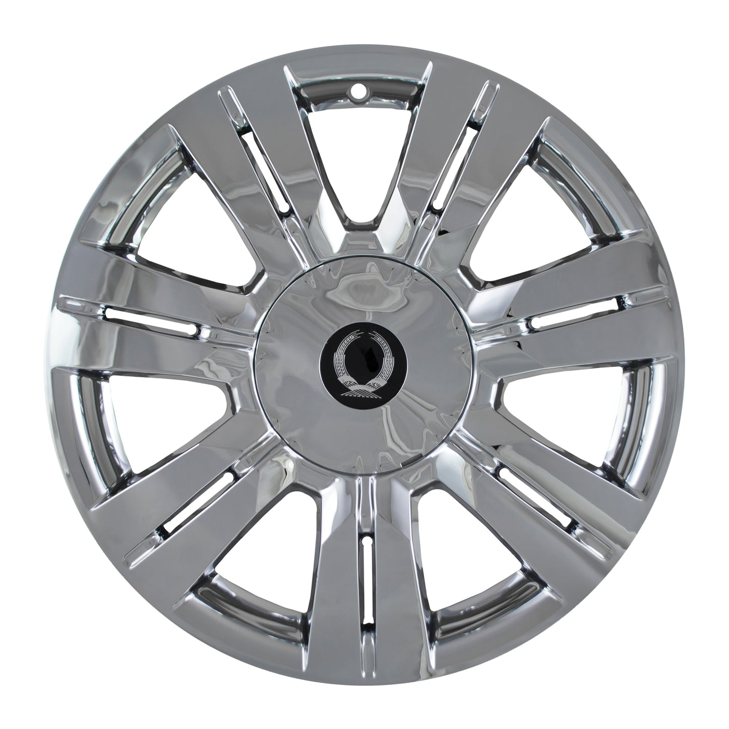 Coast To Coast Wheel Cover 18 Inch 7 Double Spoke Chrome Set Of 4
