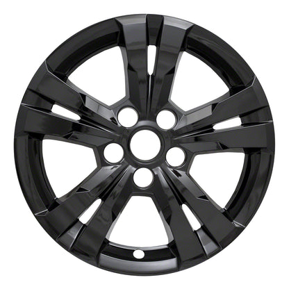 Coast To Coast Wheel Cover 17 Inch 5 Spoke Gloss Black Set Of 4