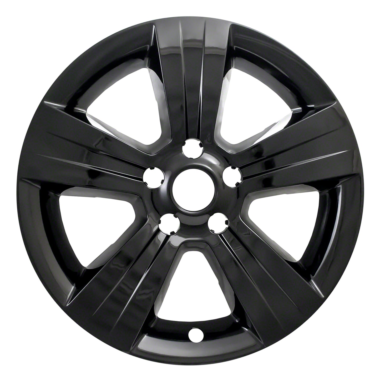 Coast To Coast Wheel Cover 17 Inch 5 Spoke Gloss Black Set Of 4