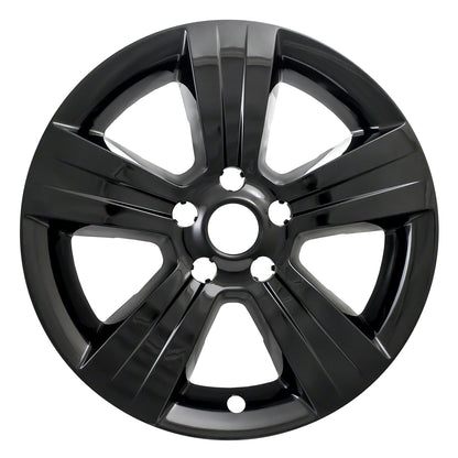 Coast To Coast Wheel Cover 17 Inch 5 Spoke Gloss Black Set Of 4