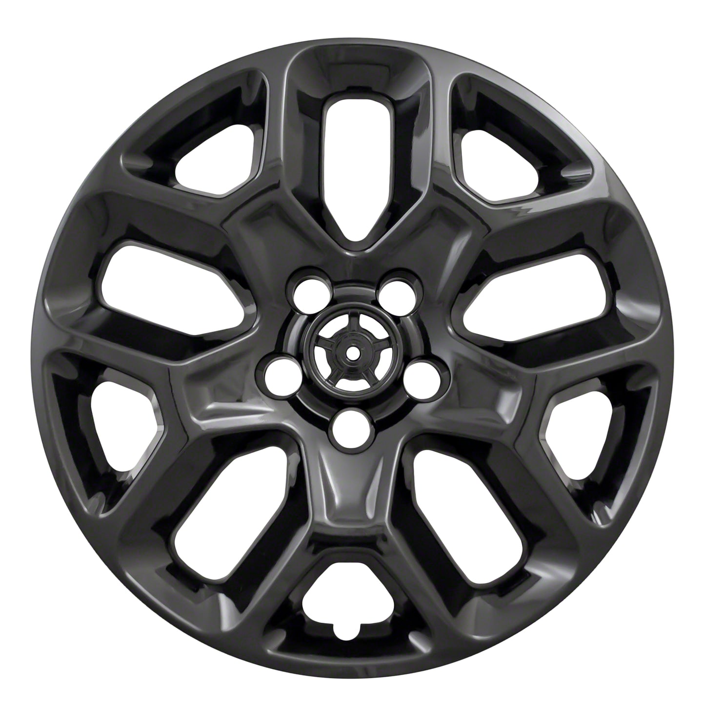 Coast To Coast Wheel Cover 17 Inch 10 Vent Black ABS Set Of 4