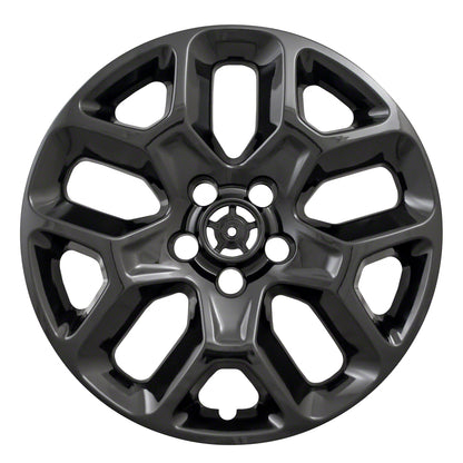 Coast To Coast Wheel Cover 17 Inch 10 Vent Black ABS Set Of 4