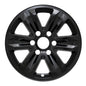 Coast To Coast Wheel Cover 17 Inch 6 Spoke Gloss Black Set Of 4