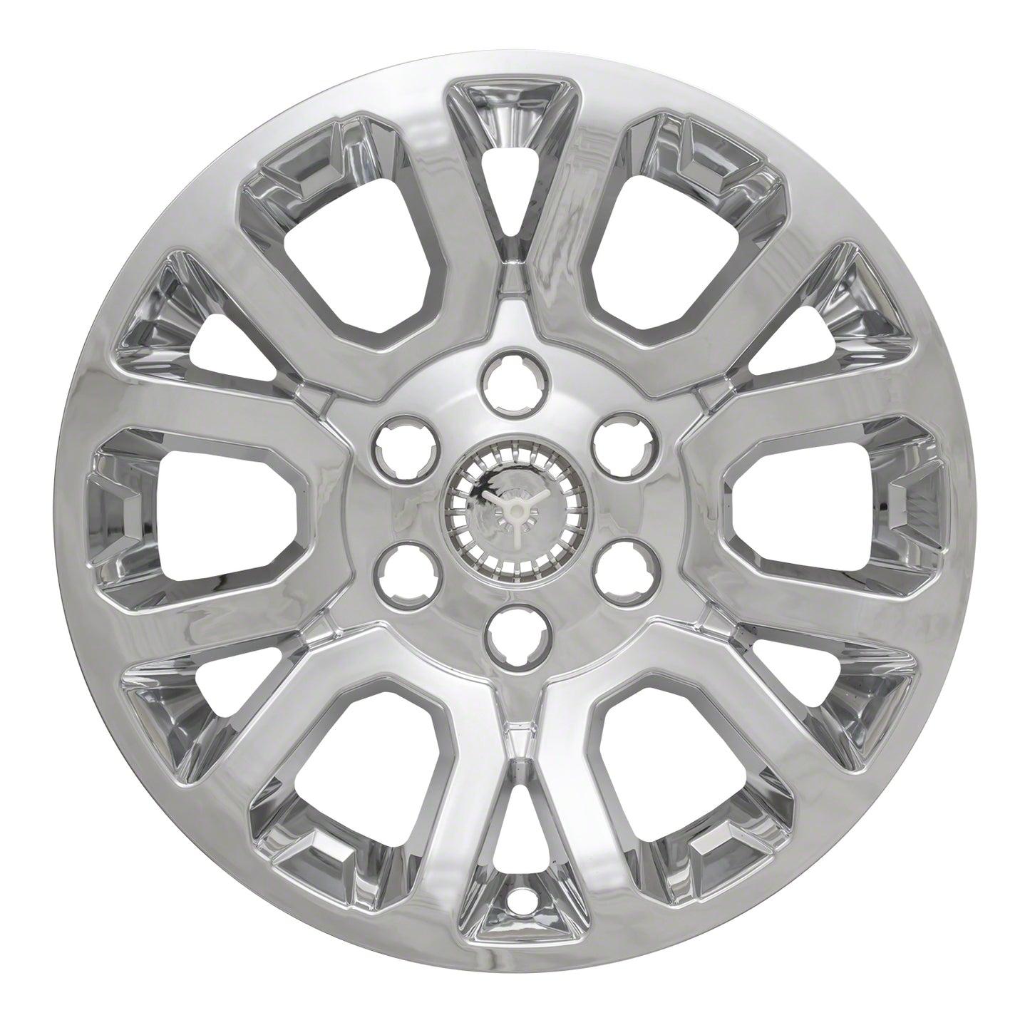 Coast To Coast Wheel Cover 18 Inch 6 Double Spoke Chrome Set Of 4