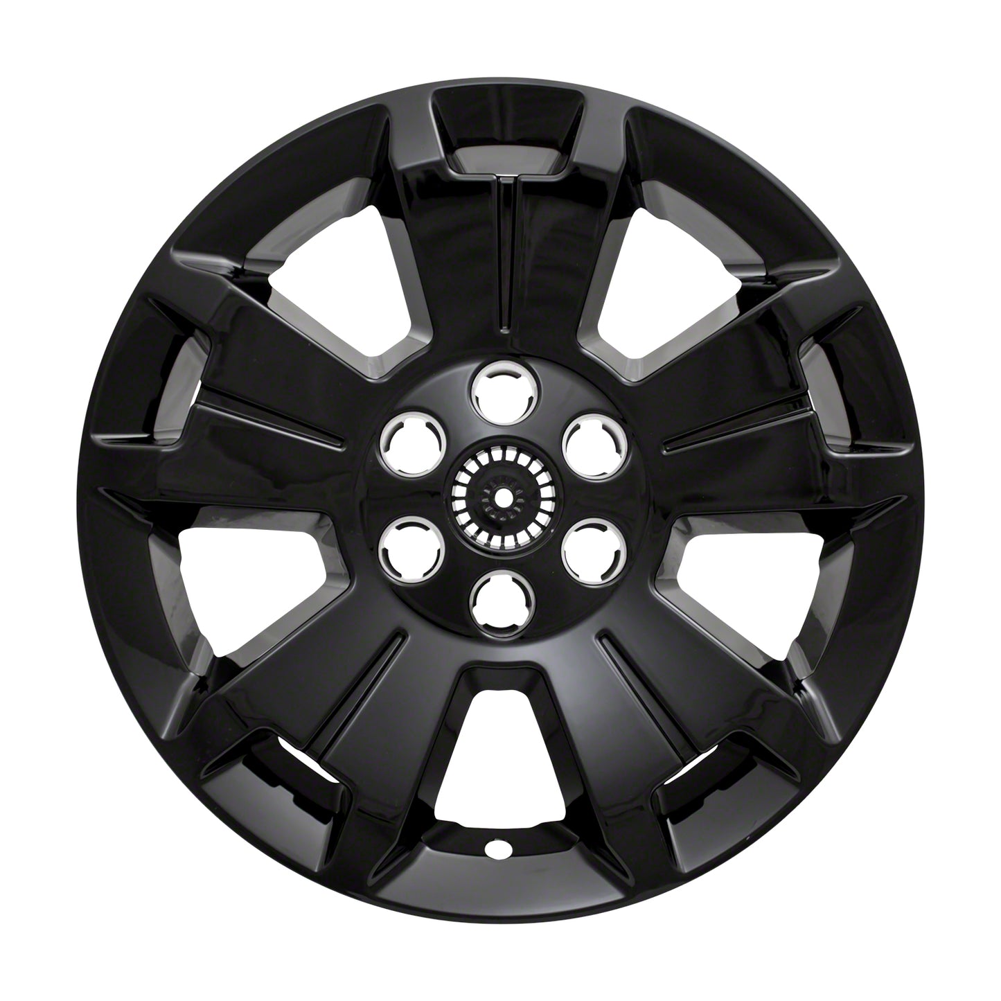 Coast To Coast Wheel Cover 17 Inch 5 Spoke Gloss Black Set Of 4