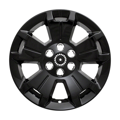 Coast To Coast Wheel Cover 17 Inch 5 Spoke Gloss Black Set Of 4