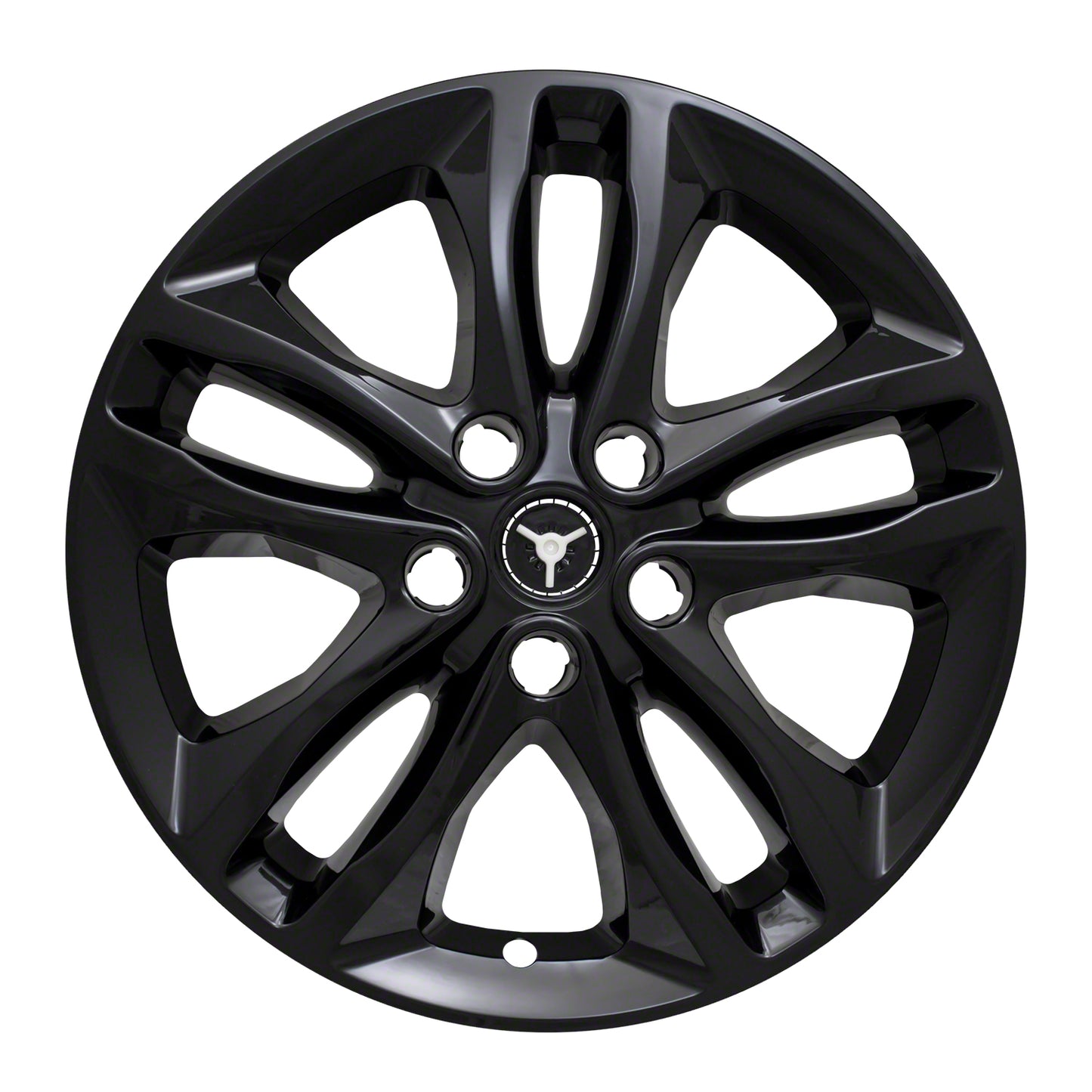 Coast To Coast Wheel Cover 17 Inch 10 Spoke Gloss Black Set Of 4