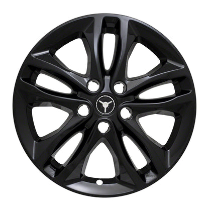 Coast To Coast Wheel Cover 17 Inch 10 Spoke Gloss Black Set Of 4