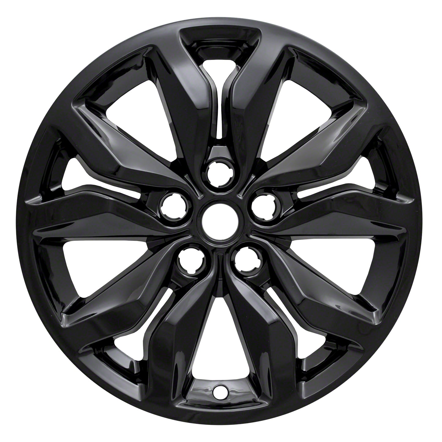 Coast To Coast Wheel Cover 18 Inch 10 Spoke Gloss Black Set Of 4