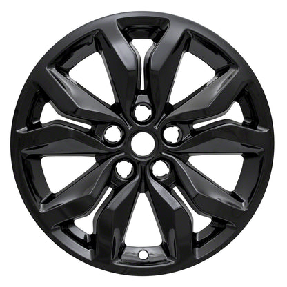 Coast To Coast Wheel Cover 18 Inch 10 Spoke Gloss Black Set Of 4