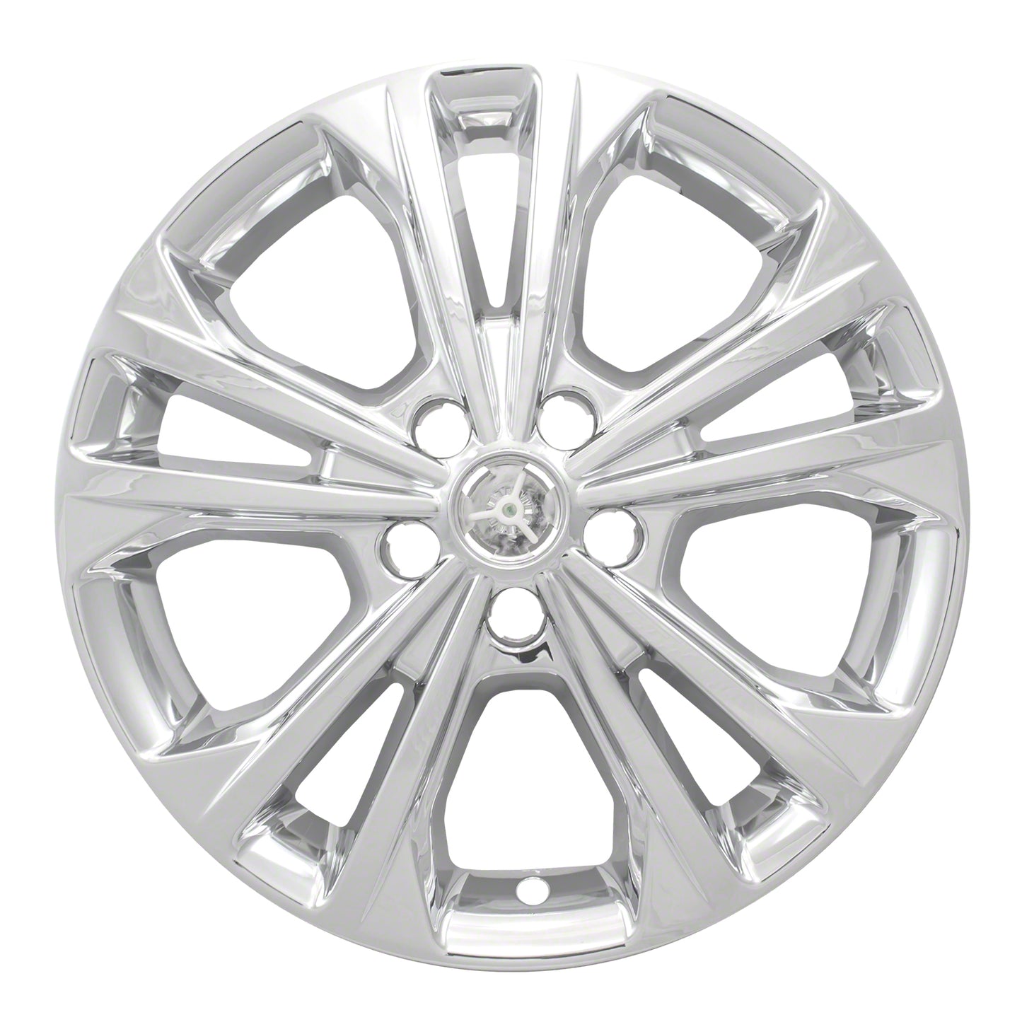 Coast To Coast Wheel Cover 17 Inch 5 Double Spoke Chrome Set Of 4