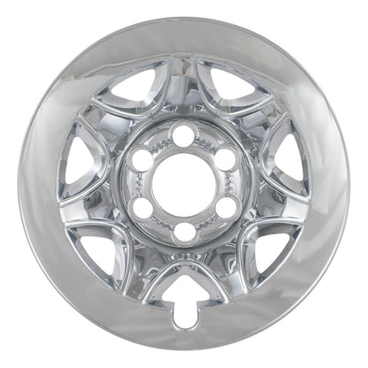 Coast To Coast Wheel Cover 17 Inch 7 Spoke Chrome Set Of 4 Steel