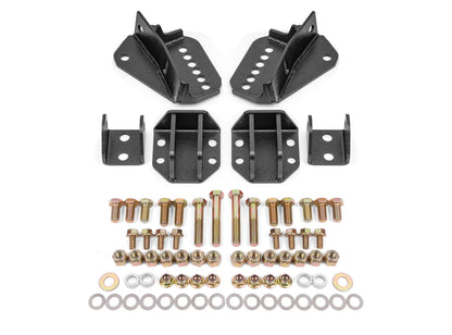 Coilover Conversion Kit  Rear  Adjust Shock Mt  W/o CAB