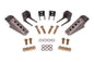 Coilover Conversion Kit  Rear  Adjustable Shock Mt  Weld-in
