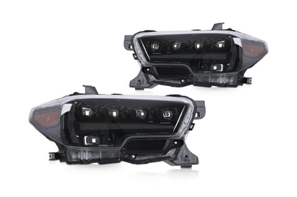Attica Apex Series LED Projector Headlight W-Sequential Turn Signal