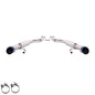 2015-2023 Ford Mustang Muffler Axle Back Dual Burnt Tips Exhaust