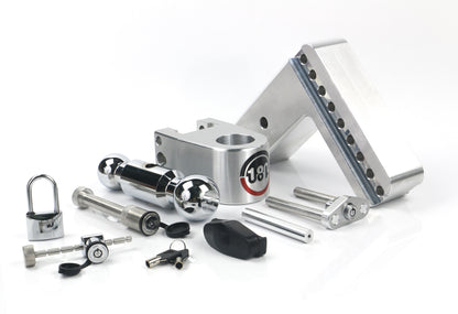 180 Hitch Chrome Ball 6" Drop Hitch With 3" Shank Keyed Alike WS05 WS11 WS12 Included